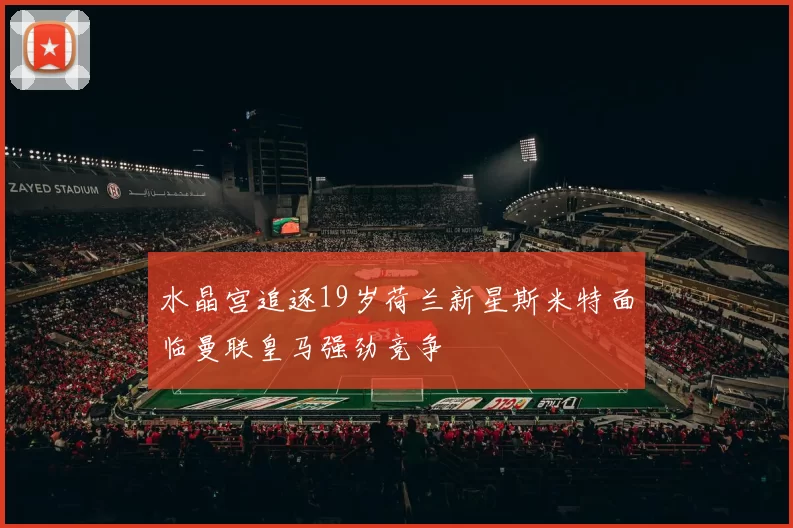 水晶宫追逐19岁荷兰新星斯米特面临曼联皇马强劲竞争